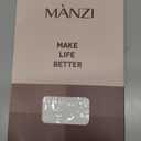MANZI Shiny Pantyhose for Women 1 Pairs Shimmer Sheer Tights Ultra Silky