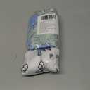 Unnivoll Baby Bassinet Sheets Girl Boy, Fitted Bassinet Sheet Set 3 Pack Bassinet Mattress Sheets Universal Fit for Rectangle, Round, Oval, Hourglass Mattress, Soft Breathable Green & Blue Dinosaur