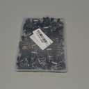 180 Pcs Small Binder Clips Black, 0.59 in/15mm Mini Binder Paper Clips, Paper Clamps for Office Supplies, Home, School,Business Document Organizing