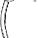 COCHARM G23 Solid Titanium Belly Button Rings 14G CZ Small Short Belly Rings Long Navel Rings 6mm/8mm/10mm/12mm/14mm/16mm Curved Barbell