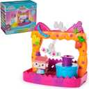 DreamWorks GABBY'S Dollhouse, Baby Box Talent Show Balcony Playset, 8-Pcs with Toy Figures, Doll House Accessories & Sensory Play, Kids Toys for Girls & Boys 3+