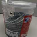 Senco 08T125W DuraSpin #8 x 1-1/4-inch, Cement Board Collated Screw, 1,000 Ct.