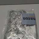 50pcs Metallic Silver Square Foil Balloons Wall Backdrop with 79pcs Metallic Silver Balloon Garland Arch Kit, Double Sided Balloon Tunnel for Anniversary Engagement Birthday Prom Decorations