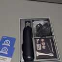 3-in-1 Upgraded Pro Flossing Toothbrush-Flosses, Vibrates and Oscillates(The 1st Tech), Electric Toothbrush with Water Flosser Equipe 5 Brush Heads, Plaque Removal for Sensitivity, Braces-Blue