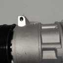 ECCPP A/C Compressor with Clutch 2007-2008 Fit for Dodge Caliber 1.8L 2.0L 2.4L 2007-2008 Fit for Jeep Patriot Compass 2.0L 2.4L AC Compressor (97395)