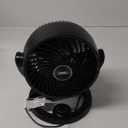 Dreo Fan for Bedroom, 12 Inches, 70ft Powerful Airflow, 28db Quiet Table Air Circulator Fans for Whole Room, 120 Adjustable Tilt, 3 Speeds, Desktop Fan for Home, Office, Kitchen (Black)