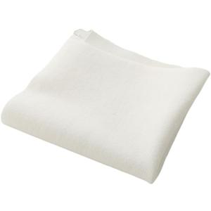 TinaKim Rib Knit Fabric for Collars, Cuffs Neckline Waistband Trim Material, Summer Thin T-Shirt Sewing (42 Milk White, 63x8in) (63x8in, Ships from Amazon)