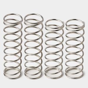 Spring/Bearing Steel +32% Stiffen RC Shock Springs for 6S Arrma 1/8 Kraton Notorious 1/7 Fireteam Big Rock Shock Absorber Absorption Damp ARA330780 ARA330782, F 80mm /R 90mm, Nickel-Plated