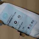 Martha Stewart Hotel Collection Pillow 500 Thread Count Damask Stripe Embroidered Feathers Soft Hypoallergenic 100% Cotton Queen Size Set of 2 (White)