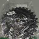 Honiway Wall Clock Battery Operated 12 Inch Rustic Wood Beach Sunburst Decorative Wall Clock Silent Non-Ticking Coastal Wall Decor Clocks for Living Room Kitchen Bathroom Bedroom (Cyan)