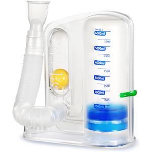 Breathing Exercise Device for Lungs, Exerciser, OneBall Design for Gentle Breathing Training & Recovery Support, Easy to Clean