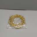 Sosation 78 Inch Christmas Jingle Bell Garland Gold Metal Vintage Hanging Jingle Bell Garland Hanging String for Christmas Tree Home Office Wall Door Crafts Decorations