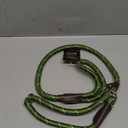 Fida Slip Leads for Dogs, 4 FT x 1/2" Dog Leash Heavy Duty Comfortable Strong Rope Lead for Large, Medium Dogs, No Pull Pet Training Leash with Highly Reflective,Green