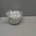 URATOT 25 Pack Snow Toy Balls for Kids Indoor, Plush Snow Fake Balls Soft Artificial Snow Fight Balls Set with Boxes for Winter Interactive Throwing Games