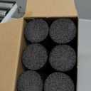 Comfyanno Under Door Draft Stopper - Bottom Door Gap Filler & Seal - Fits 24 to 30 Door, Block Cold Air, Noise, Sound, Wind, Bugs, Easy to Install, Double Side Block, No Adhesive, Brown (30 Inch (Pack of 1))