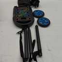 HOTWAVE Push Up Board Fitness, Portable Foldable 20 in 1 Push Up Bar at Home Gym, Pushup Handles for Floor. Professional Strength Training Equipment For Man and Women,Patent Pending (Black Advancedkit)