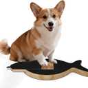 Vivifying Dog Nail Scratch Board with Treat Drawer, Stress-Free Nail Filing Tool for Dogs, Alternative to Clippers for Front Paw Nails, Interactive Training Scratch Pad with Extra Sandpaper
