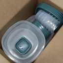 Rubbermaid Easy Find Lids Food Storage Containers, Blue Spruce, 26 Piece Set