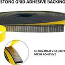 Air Conditioner Window Seal,Foam Insulation Tape for Sliding Doors and Windows,Gasket Seal, Anti Vibration Collision, Shockproof (1/2 in x 2/5 in x 16 Ft x 2 Roll)