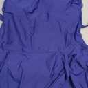 Eomenie One Piece Swimdress Swimsuits for Women Tummy Control Swim Dresses Skirt Bathing Suit Medium, Dark Blue