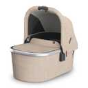 UPPAbaby Bassinet V3 - Compatible with Vista, Cruz, Ridge Strollers - Overnight Sleep Solution - Mattress, Sheet and Bug Shield Included - Declan (Oat Mlange/Silver Frame)