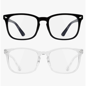 2 PCS Blue Light Glasses for Woman, Blue Light Glasses Men Bluelight Blocking Glasses Eyeglasses For Reading Gaming