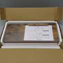 QEEIG Floating Shelf for Wall Bathroom Shelves Bedroom Kitchen Living Room Farmhouse Small Book Shelf 16 inch Set of 1, Brown (015-BN1)