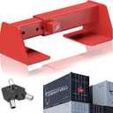 Heavy Duty Shipping Cargo Container Door Lock - Keyed Trailer Door Lock for Semi Trailers, Cargo Vans & Conex Container Locks