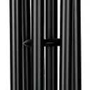 Woodstock Chimes Pluto Wind Chime for Outside 37" Black Wood Medium Tone Sound for Outdoor Garden, Patio, Porch Decor Gifts, Encore Collection, DCKK37