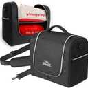 Large Hat Bag for Baseball Caps, Travel and Home Storing Case for 20-24 Caps, Hat Storage Bag, Ball Cap Storage Organizer, Estuche para Gorras