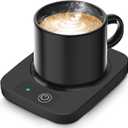 Candle Warmer & Coffee Mug Warmer, Electric Coffee Warmer with Aluminum Metal Panel, 131 Beverages Coffee Warmer for Heating Candle, Coffee, Milk, Tea, Cocoa, for Coffee Lovers (A20)