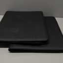 Lzerking 2 Pack Top Loader Binder 576 Capacity with 9-Pocket Pages, PU Leather Card Binder Storage for 3 x 4'' Top loaders Trading Cards, Sports Cards, Game Cards (black)