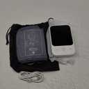 Blood Pressure Monitor Automatic Upper Arm Machine Accurate Adjustable Digital BP Cuff Kit Led Backlit Display 2 Users 240 Sets Memory Includes Storage Bag White