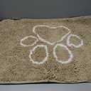 Super Absorbent Dog Door Mat, 30"*20“ Anti Slip Mat for Muddy Paws, Pet Rugs for Dirty Paws Washable That Absorbs Moisture and Dirt, for Dog Cage and Pet Resting Carpet