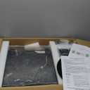 LUXSWAY Vinyl Record Player Bluetooth Turntable,FM Radio with 2 Built-in Stereo Speakers,33 45 78RPM Vintage Phonograph Player,Hi-Fi,3.5mm Headphone Jack,L/R Line Out Speaker