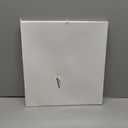 Sosation 6 Pcs Square Plastic Flat Blank Plate Wall Hole Cover Ceiling Cover Plate with 48 Pcs Double Faced Adhesive Tape for Ceilings or Wall(14 Inch)