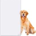 Dog Door Replacement Flap, Flexible Pet Door Replacement Flap Compatible with Super Large Dog Door, Weather Resistant Doggie Door Replacement Flap Fits Pets Up to 120 Lbs, Size 24" x 15"