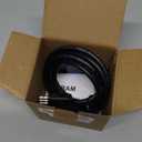 Nilight 4 Way Trailer End Connector 5 Feet Jacketed Cable Heavy Duty 18AWG 4 Pin Trailer Light Plug Pure Copper Trailer Side Male End Replacement 4 Flat Extension Wiring Harness
