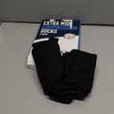 Doctor's Select 3 Pairs Plus Size Compression Socks Wide Calf - Up to 6XL | 20-30 mmHg Compression Socks for Women Wide Calf | Black