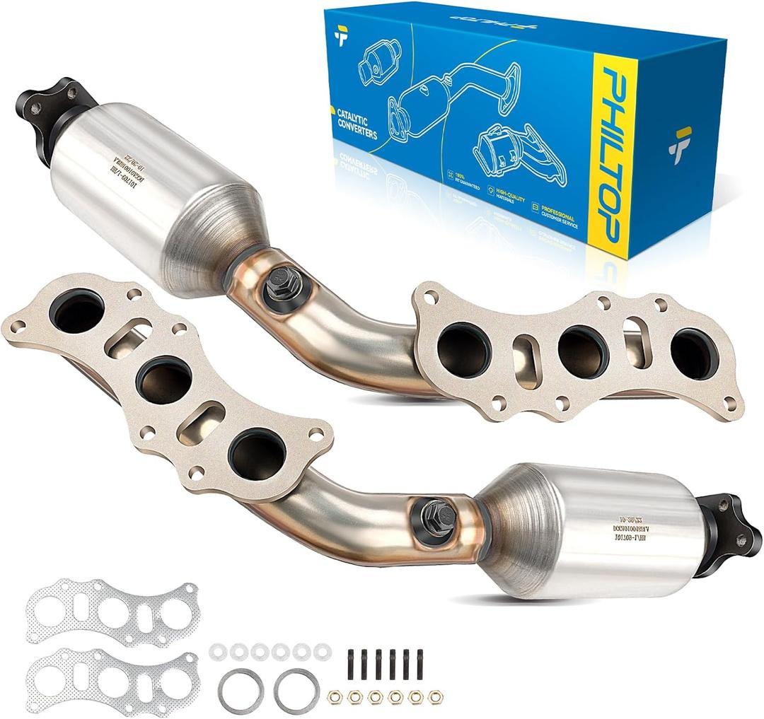 PHILTOP Catalytic Converter Compatible With Tacoma 2005-2011, 4Runner 2003-2009, FJ Cruiser 2007-2009 Catalyst