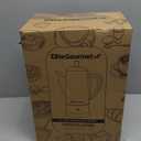 Elite Gourmet 12-Cup Electric Coffee Percolator, Dishwasher Safe Stainless-Steel Filter, Lid & Tube, Keep Warm, 360 Swivel Base Cord-less Serving, Stainless-Steel