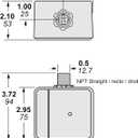 Square D HEPD80 Universal Whole House Surge Protection Device, 1-Phase, 3-Wire for 120/240V, 80kA
