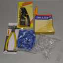 RJ45 Crimp Tool Pass Through Ethernet Crimper Kit Cat5 Cat6 Crimping Tool Kit, Ethernet Crimping Tool Kit RJ45 Crimper