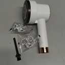 Electric Lint Remover with LED Display, Rechargeable Fabric Shaver, Lint Shaver, 6-Blade, 3-Speed Defuzzer Remove Fuzz, Pills for Clothes, Upholstery, Furniture (White)