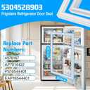 5304528903 Refrigerator Door Gasket Seal Compatible with Frigidaire Refrigerator Door Seal 4978167 AP7014422 PS16544401 Door Gasket for Fridge Replacement FFTR1814WW2 FFHI1835VS3 FFHT2045VW2