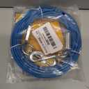 Tie Out Cable for Dogs, Dog Leads for Yard Chew Proof, Heavy Duty Tie Out Cable for Large Dogs Up to 125lbs,Dog Runner Tether (Blue, 125Ibs 30ft)