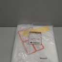 Wowfit Furniture Cover Dust-Proof Moving Bag for Sofa & Boxes  Clear, Odorless Plastic  4mil Thick  92W x 42D x 62/41H Inches