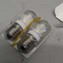 NETEHA AC 125V 3W E17 Base T7 Microwave Dimmable LED Light Bulb, 5000K Daylight White Over Stove Appliance Light for Refrigerator, Range Hood, 8206232A Stove Hood (2 Pack)