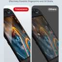 TRANSNOVO 2-Pack Screen Protector Tempered Glass Compatible with Nintendo Switch 2 2025 [9H Hardness], Bubble-Free, Anti-Scratch, HD Clear with Alignment Frame Travel Case Friendly Cover Accessories