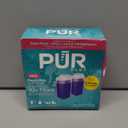 PUR PLUS Faucet Mount Replacement Filter 2-Pack, Genuine PUR Filter, 3-in-1 Powerful, Natural Mineral Filtration, Lead Removal, 6-Month Value, Blue (RF99992)